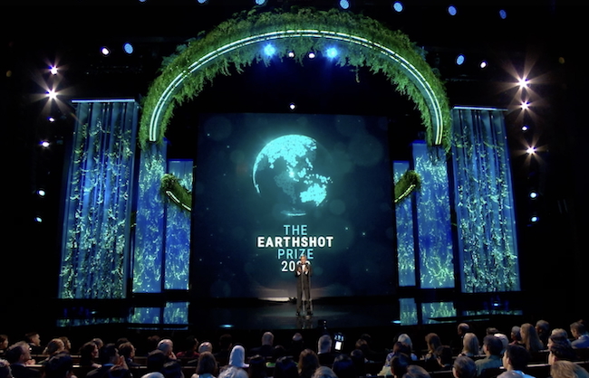 Moving lights programmer for Earthshot Prize 2023