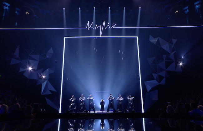 Moving lights programmer for An Audience With Kylie - ITV