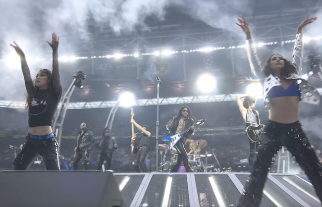 Moving lights programmer for UEFA Champions League Kick Off Show 2024