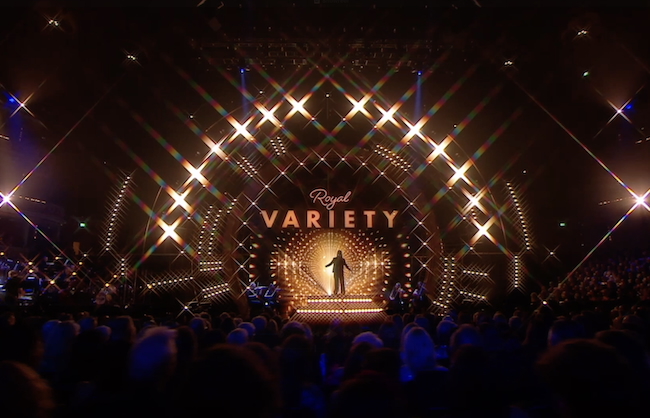 Moving lights programmer for Royal Variety Performance