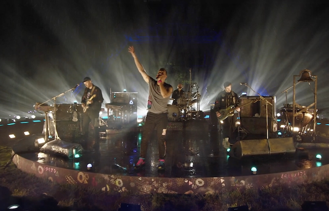 Moving lights programmer for Coldplay - Glastonbury 2021