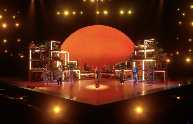 Moving lights programmer for The Brit Awards 2021
